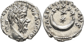 Pescennius Niger, 193-194. Denarius (Silver, 18 mm, 2.80 g, 12 h), Antiochia, 194. [IMP CA]ES C PESC NIGER IVS AVG COS II Laureate head of Pescennius ...