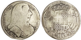 MALTA, Scudo, 1776, Bust r/arms, VG (cat $100), good metal, 6 in date wk but this type struck only 1776. (A Fine brought $212, Hess-Divo 7/13.)