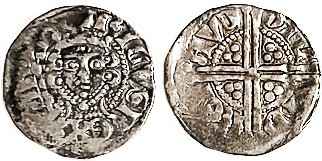 Henry III, 1216-72, Long Cross Penny, S1373, RENAVD ON LVND; VF+, some flatness ...