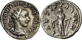 (241-243 d.C.). Gordiano III. Antoniniano. (Spink 8617) (S. 121) (RIC. 86). 4 g. MBC+.