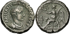 (240-241 d.C.). Gordiano III. Egipto. Alejandría. Tetradracma de vellón. (Spink 8837 var) (Kampmann-Ganschow 72.87). 11,29 g. MBC+.