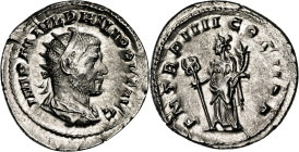 (247 d.C.). Filipo I. Antoniniano. (Spink 8946) (S. 136) (RIC. 4). 4 g. EBC-.