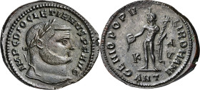 (300-301 d.C.). Diocleciano. Antioquía. Follis. (Spink 12797) (Co. 101) (RIC. 54a). 9,20 g. EBC/EBC-.