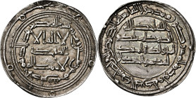Emirato Independiente. AH 165. Abderrahman I. Al Andalus. Dirhem. (V. 63) (Fro. 6). Ex Áureo 27/10/2005, nº 2065. 2,67 g. EBC-.