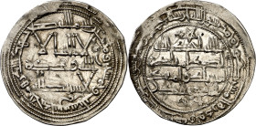 Emirato Independiente. AH 253. Mohammad I. Al-Andalus. Dirhem. (V. 266) (Fro. 15 var). 2,51 g. MBC+.