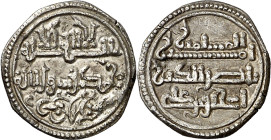 Almohades. Ishaq. Quirate. (V. 1896) (Hazard 1041) (Benito de los Mozos E2). 0,93 g. EBC.