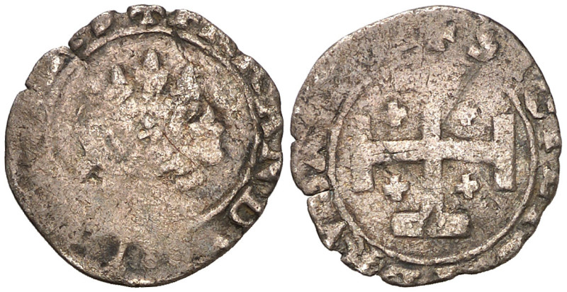 Ferran II de Nàpols (1495-1496). Nàpols. Cinquina. (Cru.V.S. 1103) (Cru.C.G. 352...