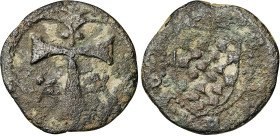 Tarragona. Senyal. (Cru.L. 2150.1) (Cru.C.G. 3866). Cospel irregular. 4,25 g. BC+.