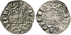 Alfonso X (1252-1284). León. Blanca alfonsí. (AB. 267). 0,78 g. MBC+.