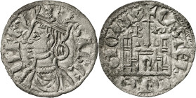 Sancho IV (1284-1295). Burgos. Cornado. (AB. 296). Vellón rico. 0,55 g. EBC-.