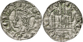 Alfonso XI (1312-1350). Coruña. Cornado. (AB. 343.1). 0,68 g. MBC.