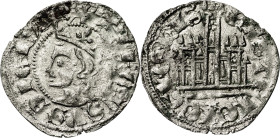 Alfonso XI (1312-1350). Coruña. Cornado. (AB. 343.1 var). 0,70 g. MBC.