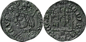 Enrique II (1368-1379). Sevilla. Cornado. (AB. 491.1 var). 0,95 g. MBC-.