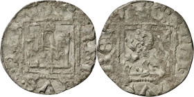 Enrique II (1368-1379). Zamora. Novén. (AB. 501.3 var). 0,86 g. MBC-.