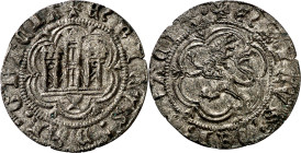 Enrique III (1390-1406). Cuenca. Blanca. (AB. 600). Ex Sisó 10/1985. 1,75 g. EBC-.