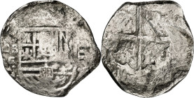 (1617-1621). Felipe III. Sevilla. G. 4 reales. (AC. tipo 154). 12,71 g. BC+.