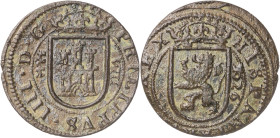 1626. Felipe IV. Segovia. 8 maravedís. (AC. 391). Buen ejemplar. Ex Áureo 05/02/2003, nº 900. 5,19 g. MBC+.