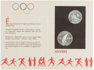 Andorra. 1989. 10 y 20 diners. Juegos Olímpicos - Barcelona y Albertville '92. En expositor oficial con certificado. AG. Proof.