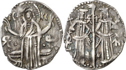 Bulgaria. Iván Alejandro y Miguel (1331-1355). 1 gros. (Pierson 387) (Kluge 1383). AG. 1,35 g. MBC+.