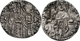 Italia. Venecia. Francesco Foscari (1423-1457). 1 grosso. (Biaggi 2873). 1,51 g. MBC+/EBC.