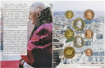 Vaticano. 2005. Benedicto XVI. Expositor con pruebas de las emisiones del Euro. S/C.
