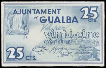 Gualba. 25 céntimos. (T. 1371). MBC+.