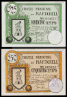 Martorell. 25 y 50 céntimos. (T. 1650 y 1651). 2 billetes. MBC/MBC+.