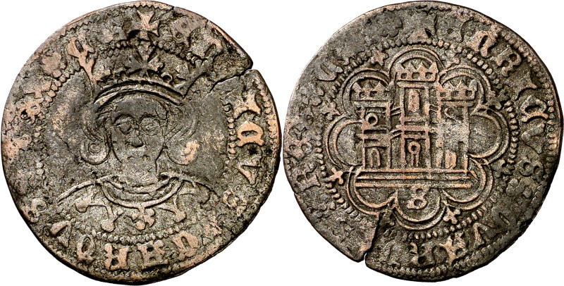 Enrique IV (1454-1474). Sevilla. Cuartillo. (Imperatrix E4:14.156, mismo ejempla...