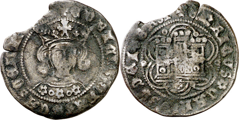 Enrique IV (1454-1474). Sevilla. Cuartillo. (Imperatrix E4:14.160) (AB. 755.1). ...