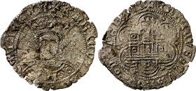 Enrique IV (1454-1474). Sevilla. Cuartillo. (Imperatrix E4:14.160) (AB. 755.1). 1,55 g. BC+.
