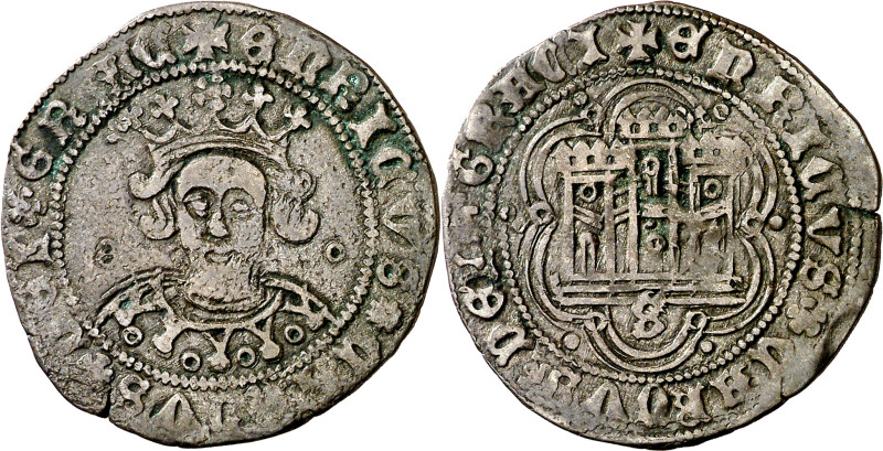 Enrique IV (1454-1474). Sevilla. Cuartillo. (Imperatrix E4:14.170, mismo ejempla...