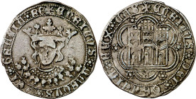 Enrique IV (1454-1474). Sevilla. Cuartillo. (Imperatrix E4:14.151, mismo ejemplar) (AB. 755.8 var). Buen ejemplar. 3,53 g. MBC/MBC+.