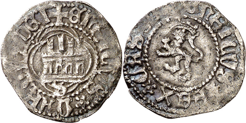 Enrique IV (1454-1474). Sevilla. Cuarto de real. (Imperatrix E4:11.8, mismo ejem...