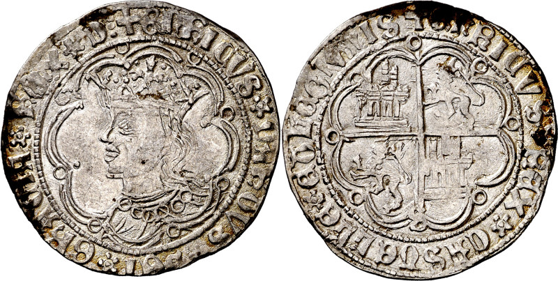Enrique IV (1454-1474). Sevilla. Real de busto. (Imperatrix E4:9.26 (50), mismo ...