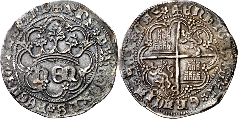 Enrique IV (1454-1474). Sevilla. Real de anagrama. (Imperatrix E4:28.7, mismo ej...
