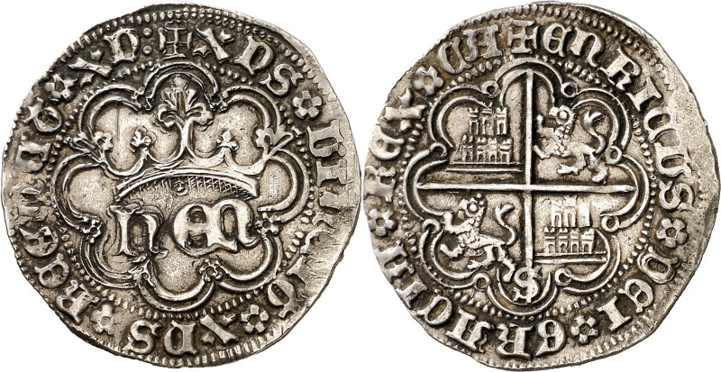 Enrique IV (1454-1474). Sevilla. Real de anagrama. (Imperatrix E4:28.9, mismo ej...