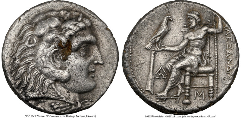 MACEDONIAN KINGDOM. Alexander III the Great (336-323 BC). AR tetradrachm (26mm, ...