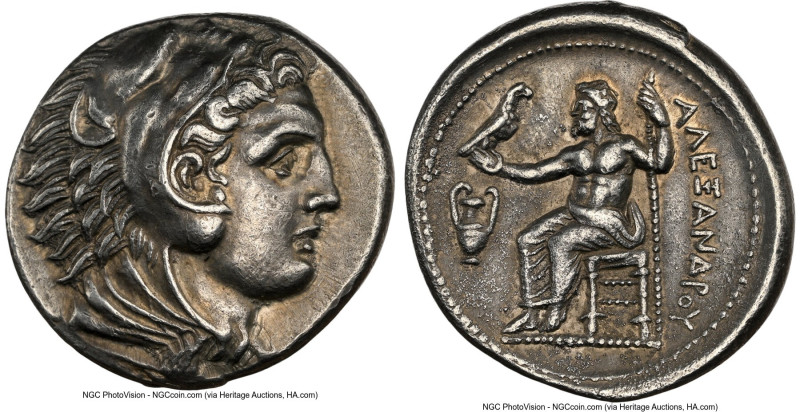 MACEDONIAN KINGDOM. Alexander III the Great (336-323 BC). AR tetradrachm (26mm, ...