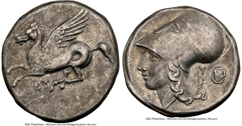 ACARNANIA. Thyrrheium. Ca. 4th-3rd centuries BC. AR stater (21mm, 8.40 gm, 1h). ...