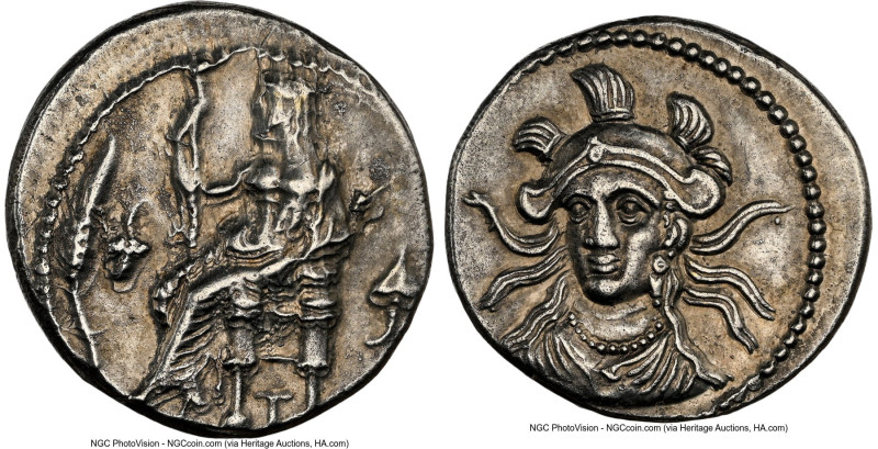 CILICIA. Tarsus. Balacros, as Satrap (333-323 BC). AR stater (23mm, 10.64 gm, 10...