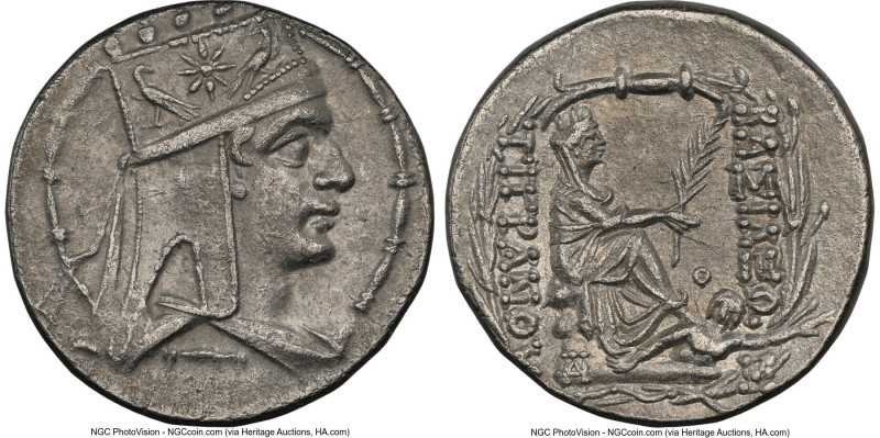 ARMENIAN KINGDOM. Tigranes II the Great (95-56 BC). AR tetradrachm (27mm, 15.70 ...