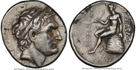 SELEUCID KINGDOM. Antiochus I Soter (281-261 BC). AR tetradrachm (28mm, 16.87 gm, 11h). NGC Choice VF 4/5 - 2/5, Fine Style, brushed. Commemorative is...