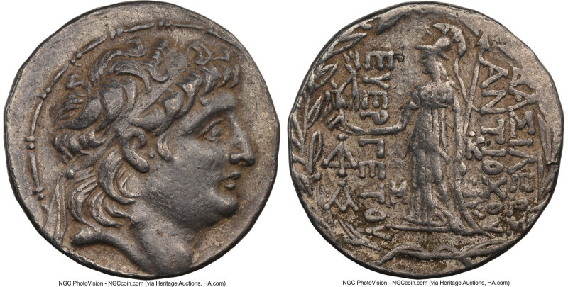 SELEUCID KINGDOM. Antiochus VII Euergetes (Sidetes) (138-129 BC). AR tetradrachm...
