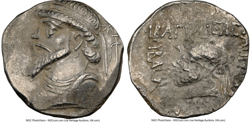 ELYMAIS KINGDOM. Kamnaskires V (ca. 54-32 BC). AR tetradrachm (25mm, 15.17 gm, 1...