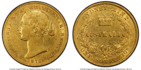 Victoria gold Sovereign 1870-SYDNEY XF40 PCGS, Sydney mint, KM4, Fr-10. Last year of type. HID09801242017 © 2022 Heritage Auctions | All Rights Reserv...
