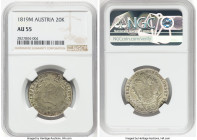 Franz I 20 Kreuzer 1819-M AU55 NGC, Milan mint, KM2143. HID09801242017 © 2022 Heritage Auctions | All Rights Reserved