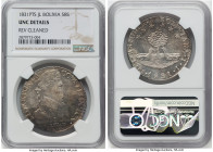 Republic 8 Soles 1831 PTS-JL UNC Details (Reverse Cleaned) NGC, Potosi mint, KM97. HID09801242017 © 2022 Heritage Auctions | All Rights Reserved