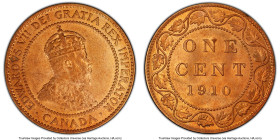 Edward VII Cent 1910 UNC Details (Questionable Color) PCGS, Ottawa mint, KM8. Last date of type. Includes old ICCS Tag. HID09801242017 © 2022 Heritage...