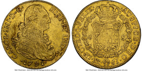 Charles IV gold 8 Escudos 1791 NR-JJ VF35 NGC, Nuevo Reino mint, KM62.1, Calico-1719. "Carol IIII" type. HID09801242017 © 2022 Heritage Auctions | All...