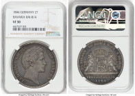 Bavaria. Ludwig I 2 Taler 1846 VF30 NGC, KM814, Dav-589. HID09801242017 © 2022 Heritage Auctions | All Rights Reserved